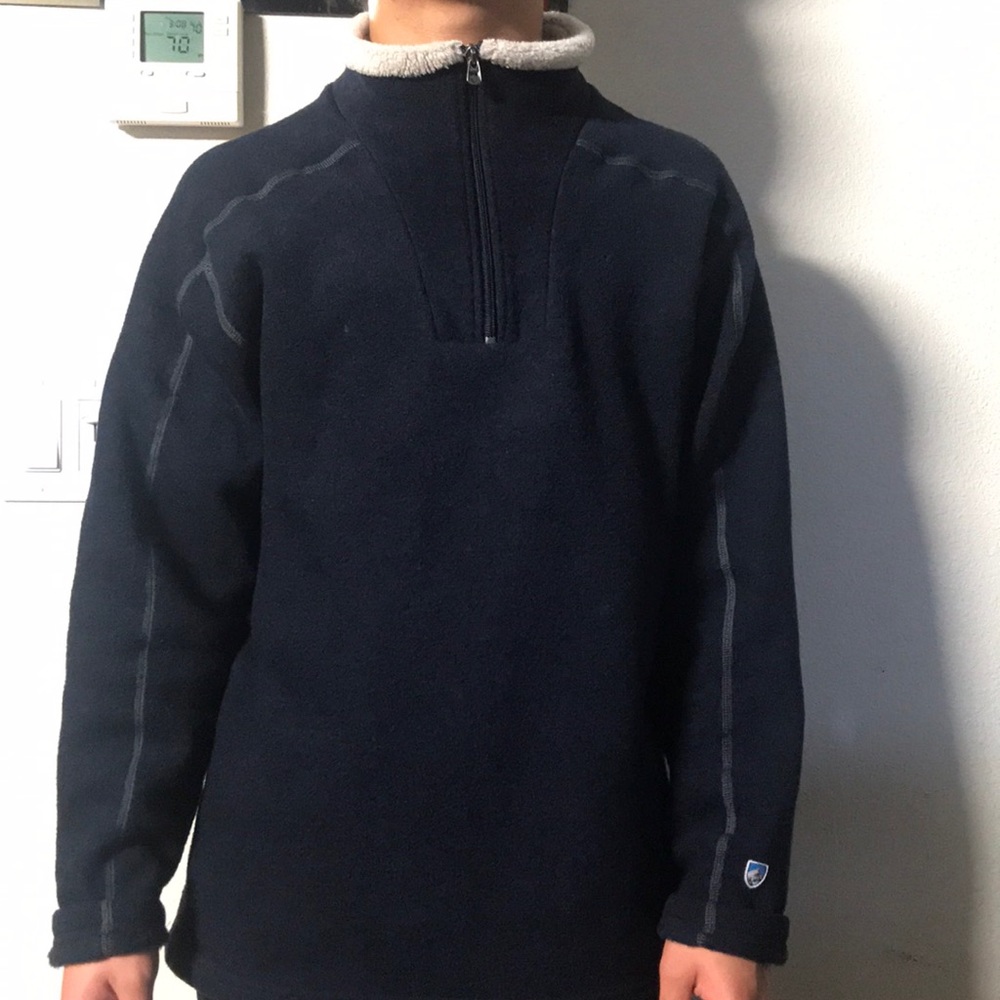 Navy Blue Half Zip